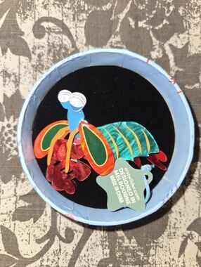 Erstwilder Peacock Mantis Shrimp Brooch